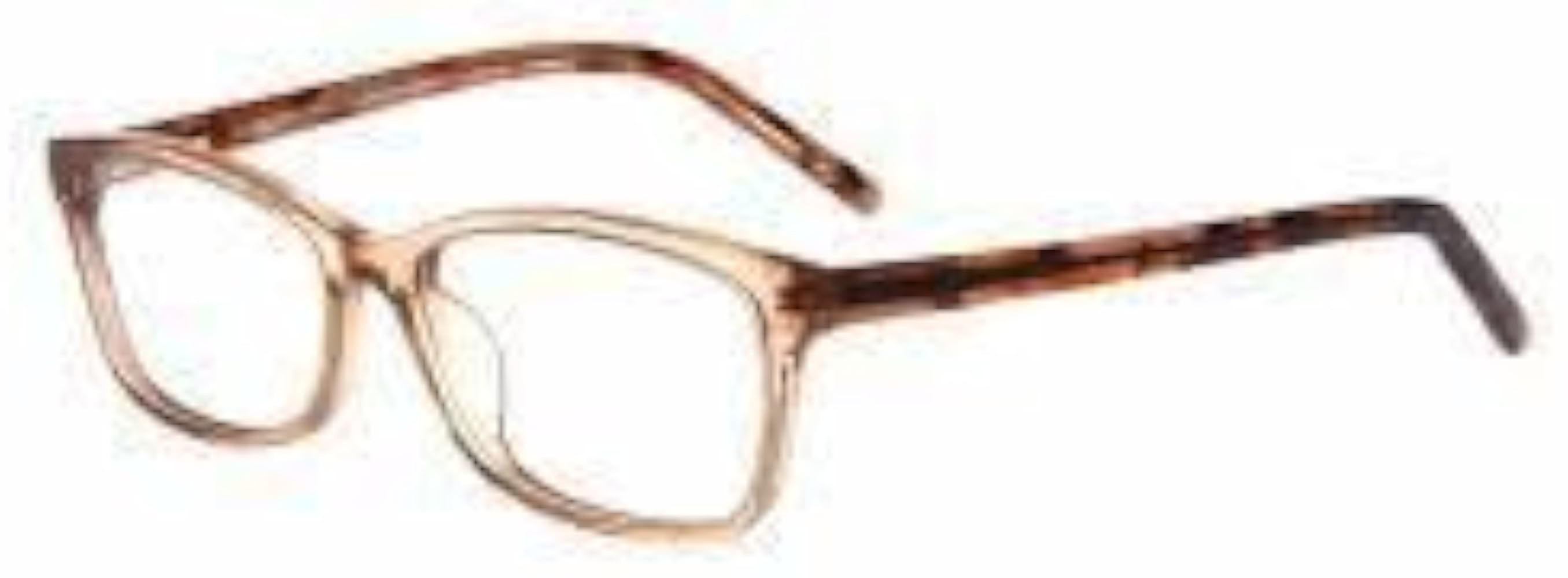 XPL New SUCCESS Crystal Brown PEGGY Eyeglasses 52/16/140 with Case | Amazon (US)