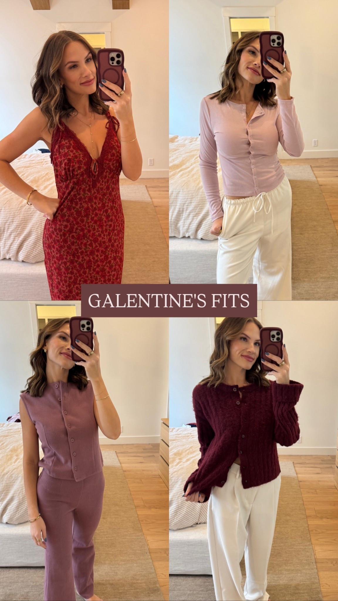 Galentines's day outfits all from @Target 😍 I linked what is still available below!

#LTKValentine #LTKgrwm #LTKootd