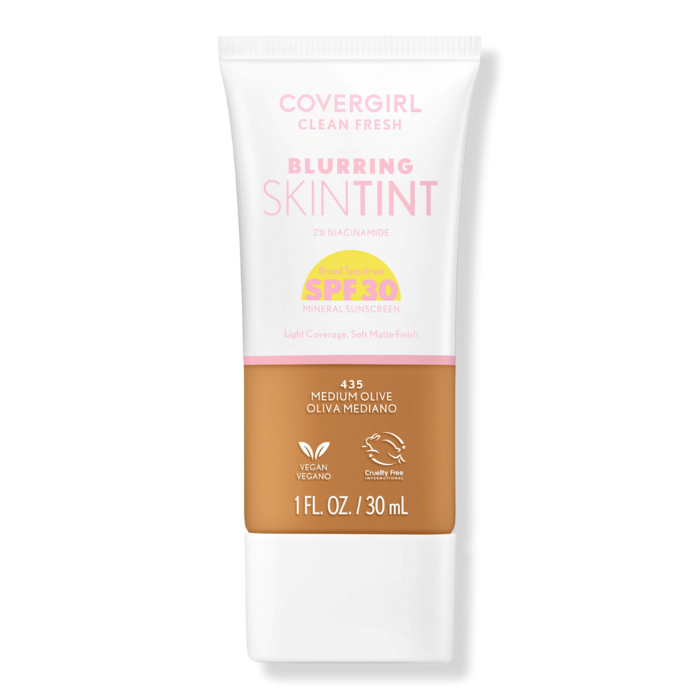 CoverGirl Clean Fresh Blurring Skin Tint SPF 30 - Medium Olive | Ulta