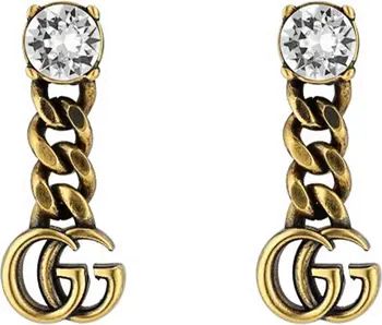 Crystal GG Drop Earrings | Nordstrom