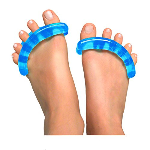 YogaToes® Classic Women’s Gel Toe Stretcher & Spreader (Extra Small, Shoe Size 5-7, Sapphire Blue). Reduce Foot Pain, Ensure Your Feet Look & Feel Great. | Amazon (US)