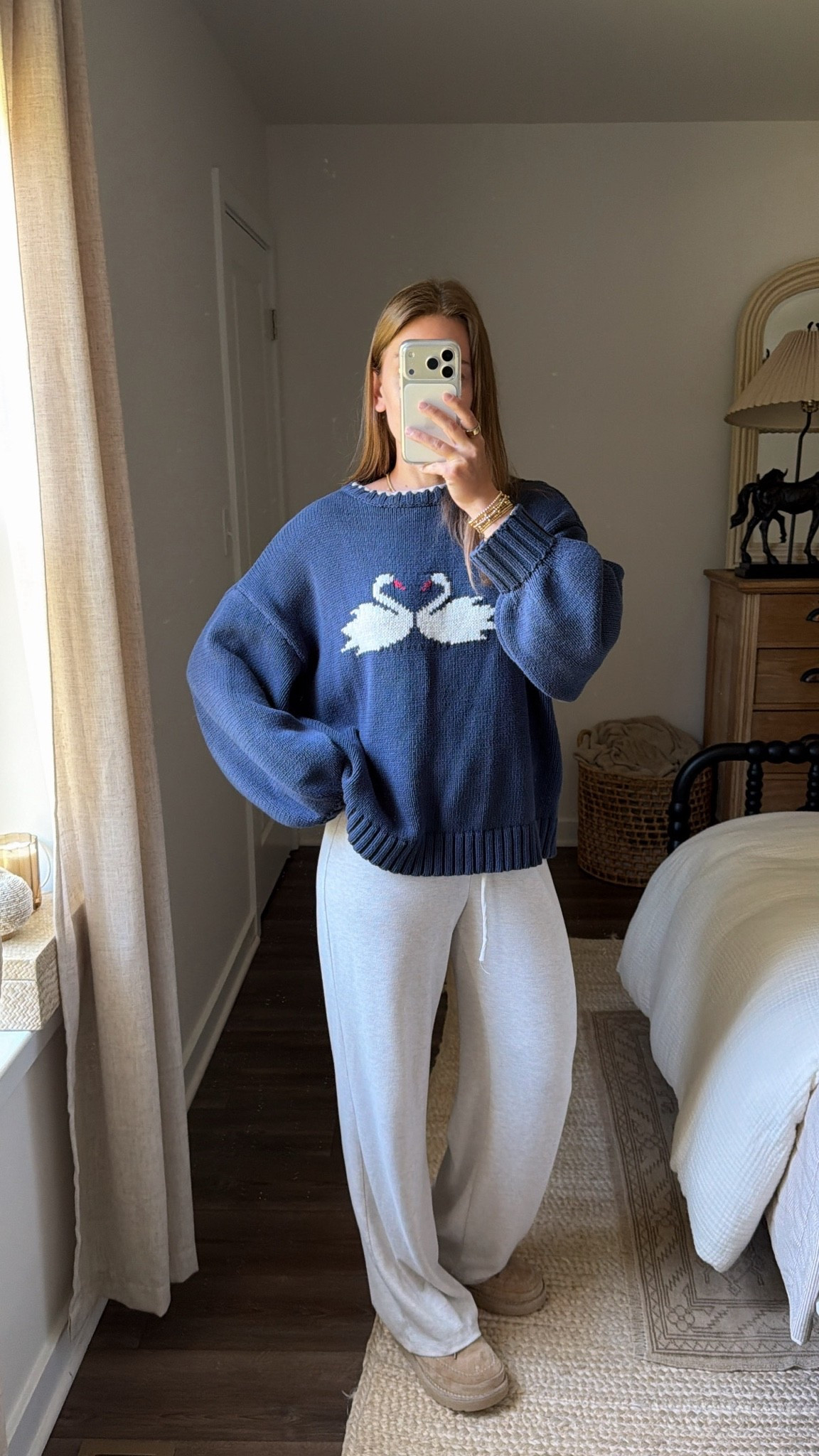 5/28/26 Morning Lounge Outfit

A cozy slow morning outfit 🤍 wearing my favorite Aritzia lounge pants with a sweater from Princess Polly for the easiest comfortable look to start the day. Everything is linked here ✨

#LTKootd #LTKmorningroutine