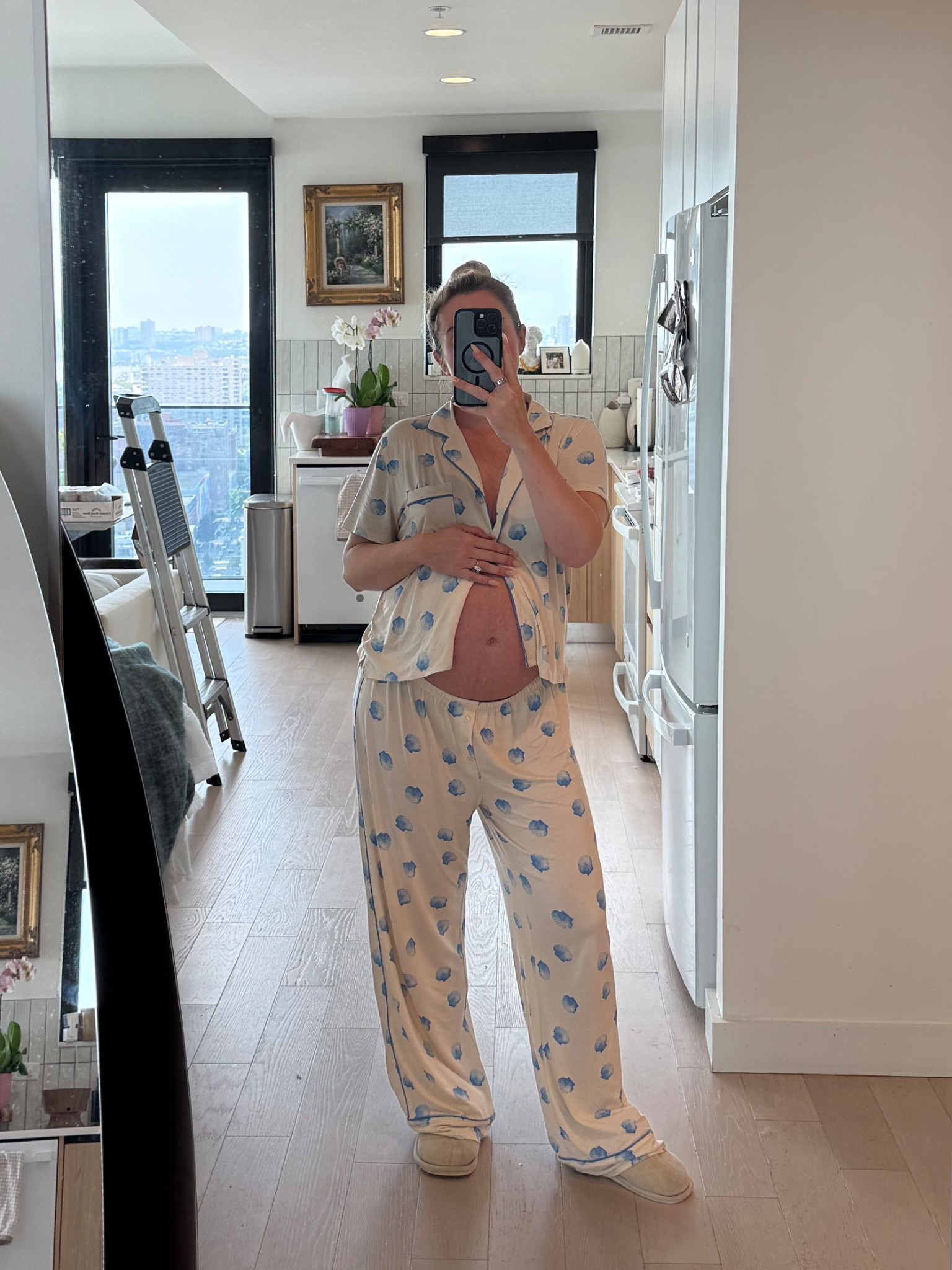 The comfiest pajamas that are so soft for pregnancy and postpartum are on sale. I just ordered more! Wearing a M. 

#LTKFindsUnder50 #LTKBump #LTKSaleAlert