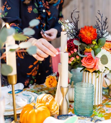 Dinner party ready. 🎃🍽🍂

Set the table for fall dinner parties now that the Texas heat is *finally* letting up. 

#LTKSeasonal #LTKstyletip #LTKhome