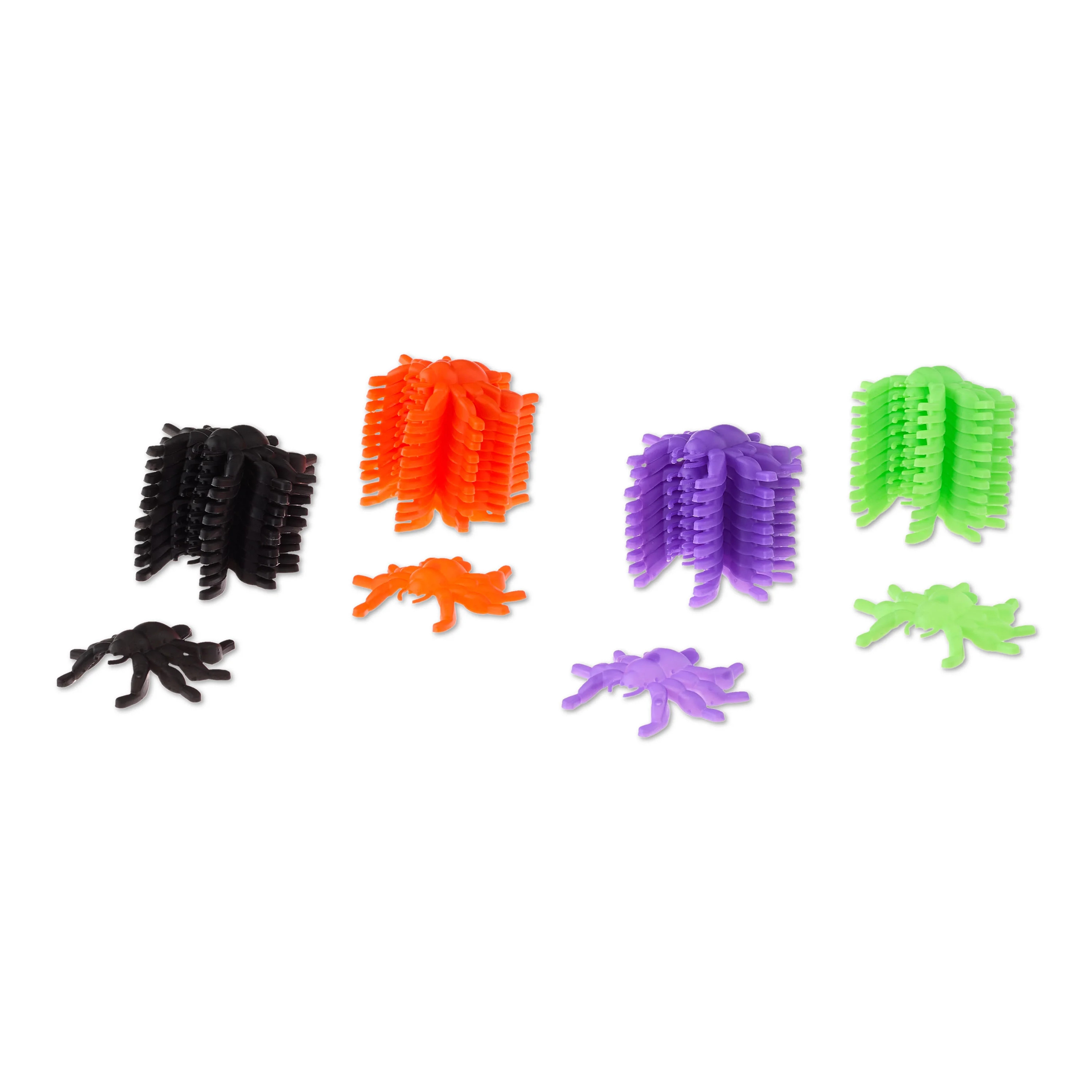 Halloween Jumping Spiders,46 Counts, Multi color, Ages 3+, Party Favors, by Way to Celebrate - Wa... | Walmart (US)