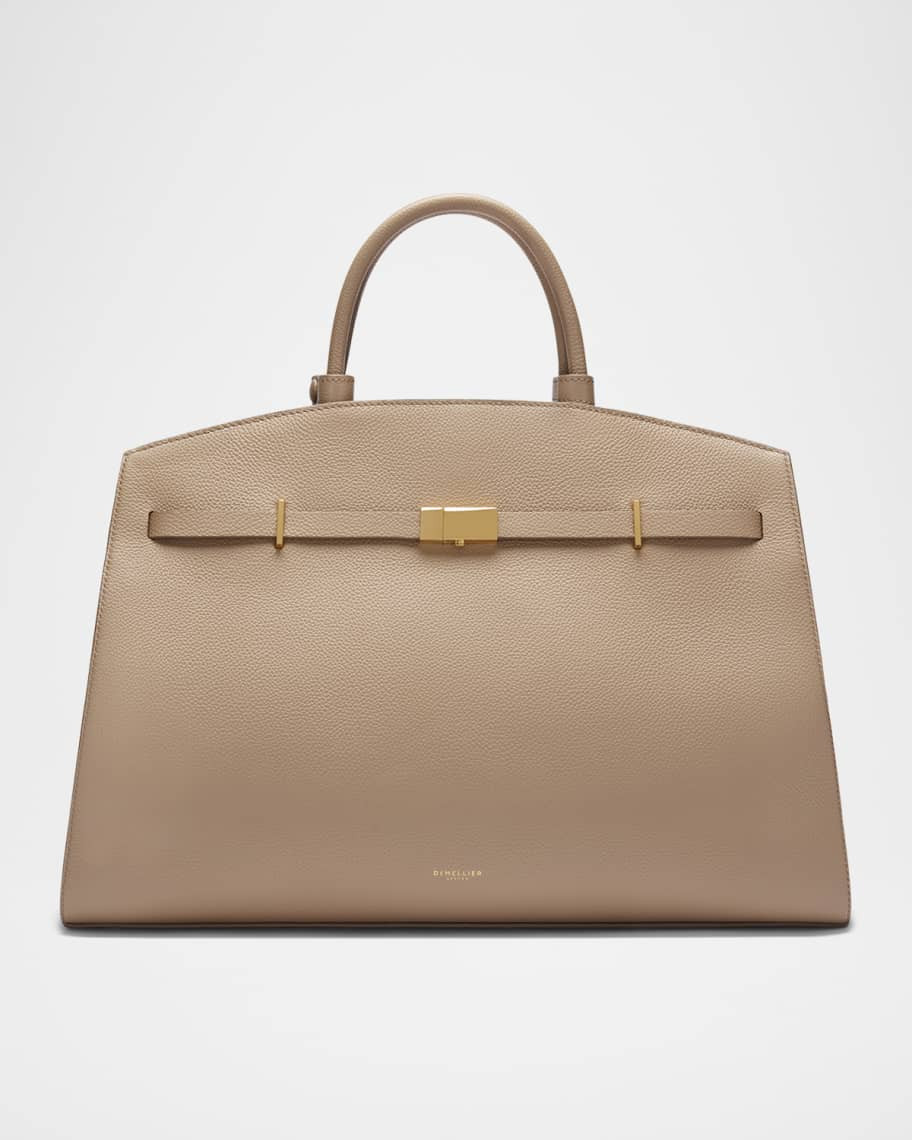 The Hudson Leather Top-Handle Bag | Neiman Marcus
