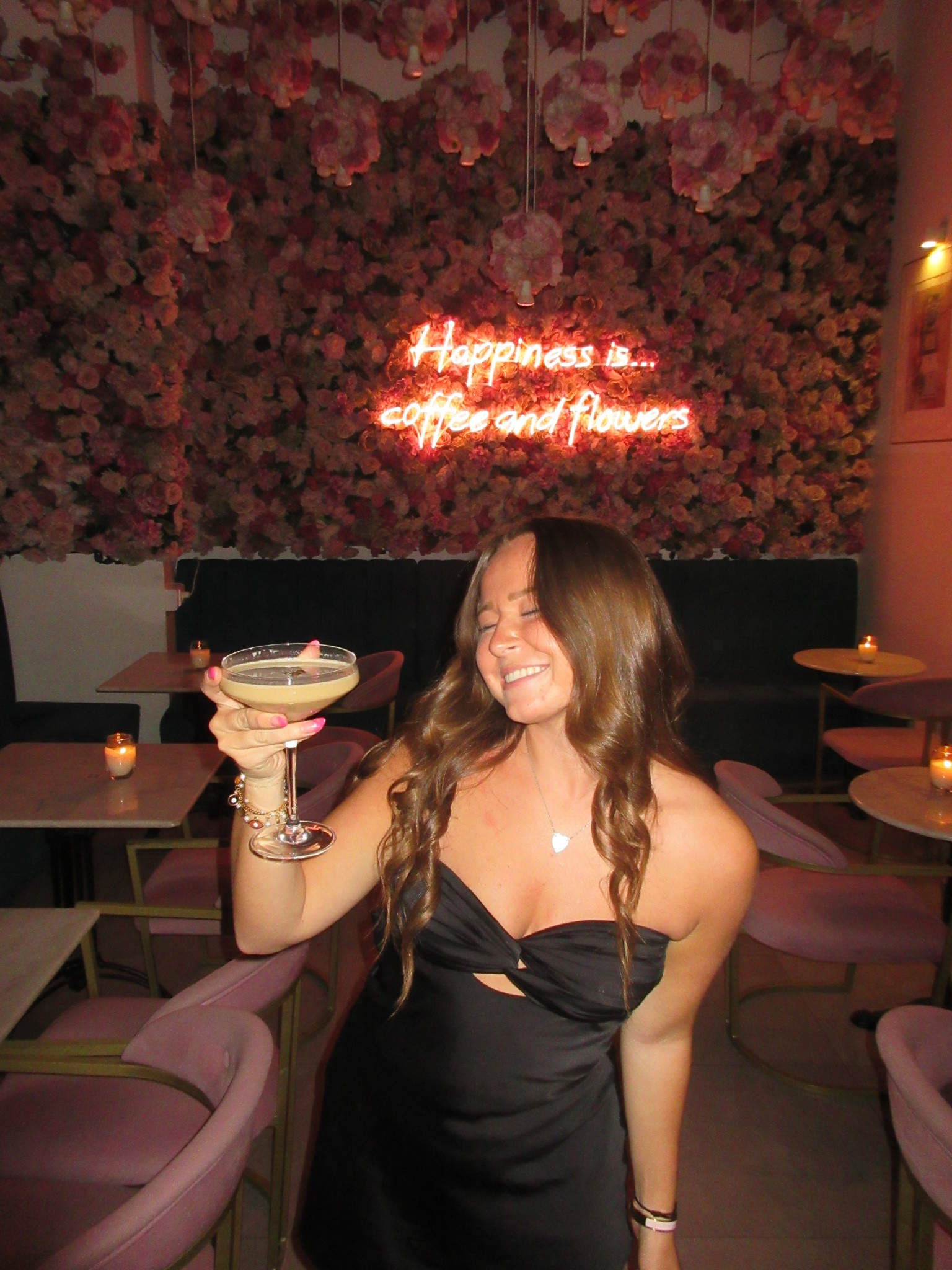 such a sweet little black dress. very comfy & flattering 🤍🙈 bought sz 4 !