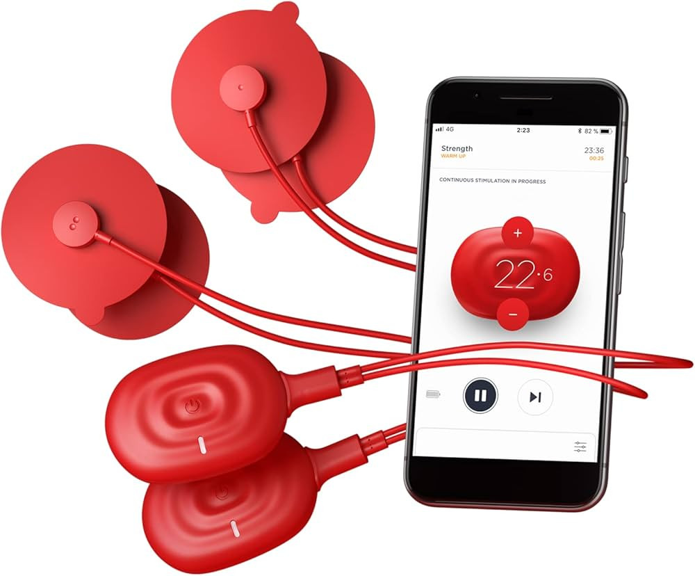 Therabody PowerDot 2.0 Duo - Stim TENS Unit for Pain Relief - Bluetooth Electrical Muscle Stimula... | Amazon (US)