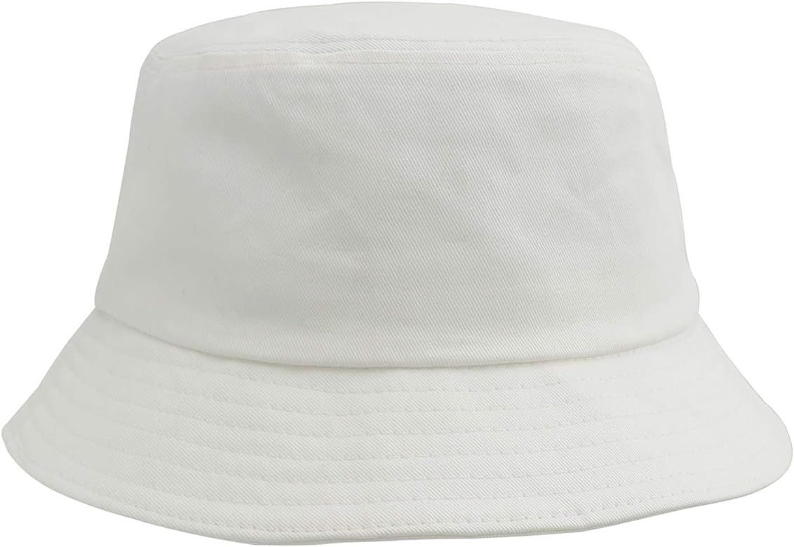 Unisex 100% Cotton Packable Bucket Hat Sun hat for Men Women | Amazon (US)