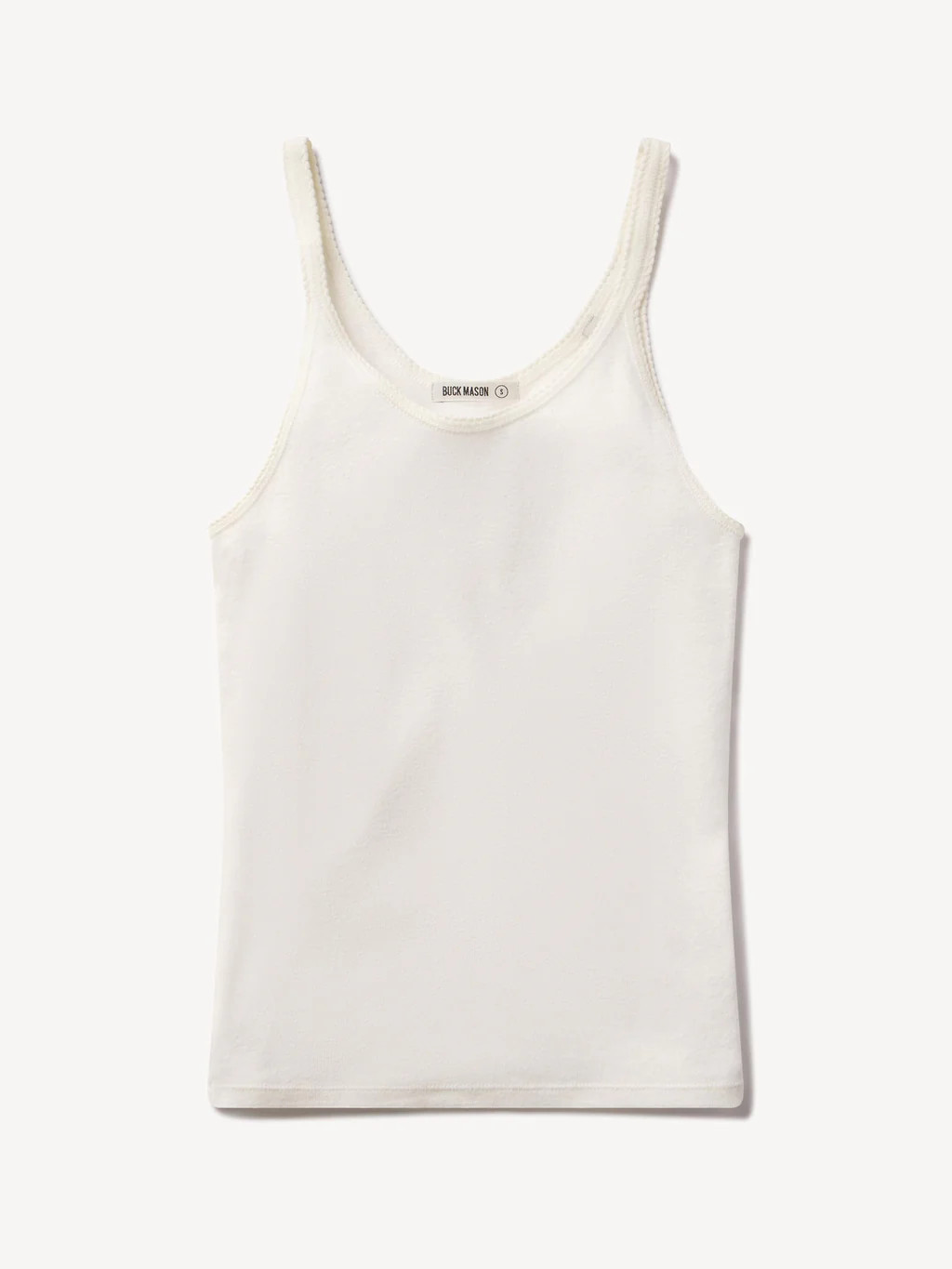 Natural Heirloom Rib Scoop Tank - Buck Mason- Modern American Classics | Buck Mason