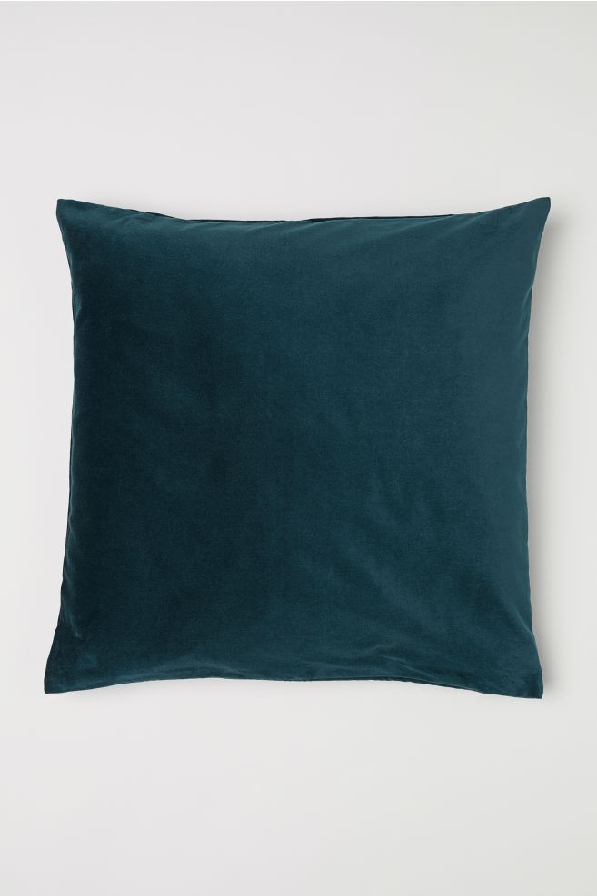 Cotton Velvet Cushion Cover | H&M (US + CA)