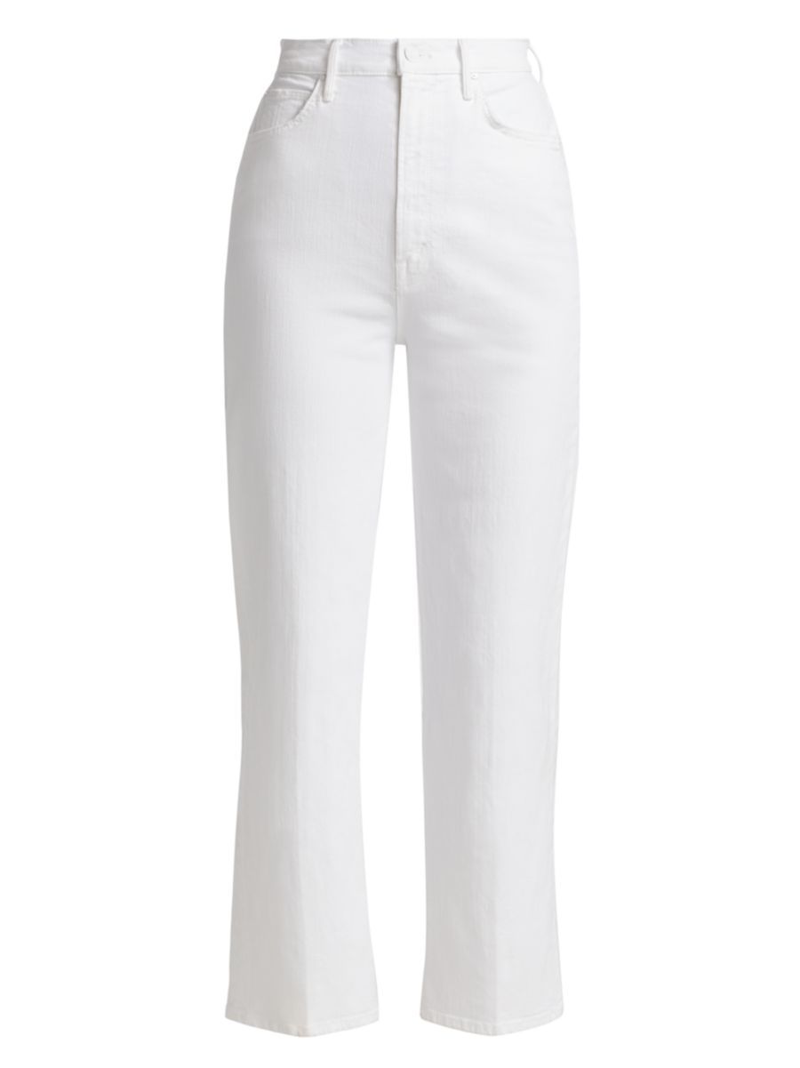 The Tunnel Vision Ankle High-Rise Stretch Crop Straight-Leg Jeans | Saks Fifth Avenue