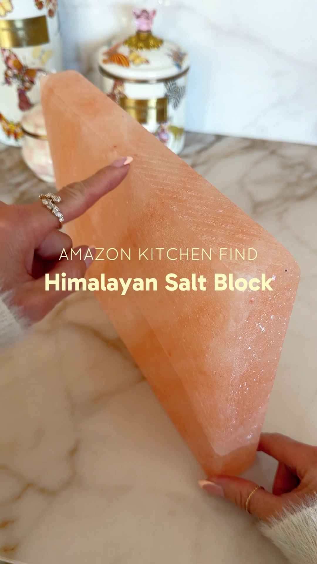 Turn dinner into a whole experience with this Himalayan salt block cooking plate 🧂✨ This unique kitchen gadget can be used for cooking and serving, adding a fun twist to everything!  It’s an easy dinner idea when you want something a little different—and it looks gorgeous on the table, too. Perfect for home cooks who love discovering clever kitchen finds!
 

 #LTKfoodie #LTKHome