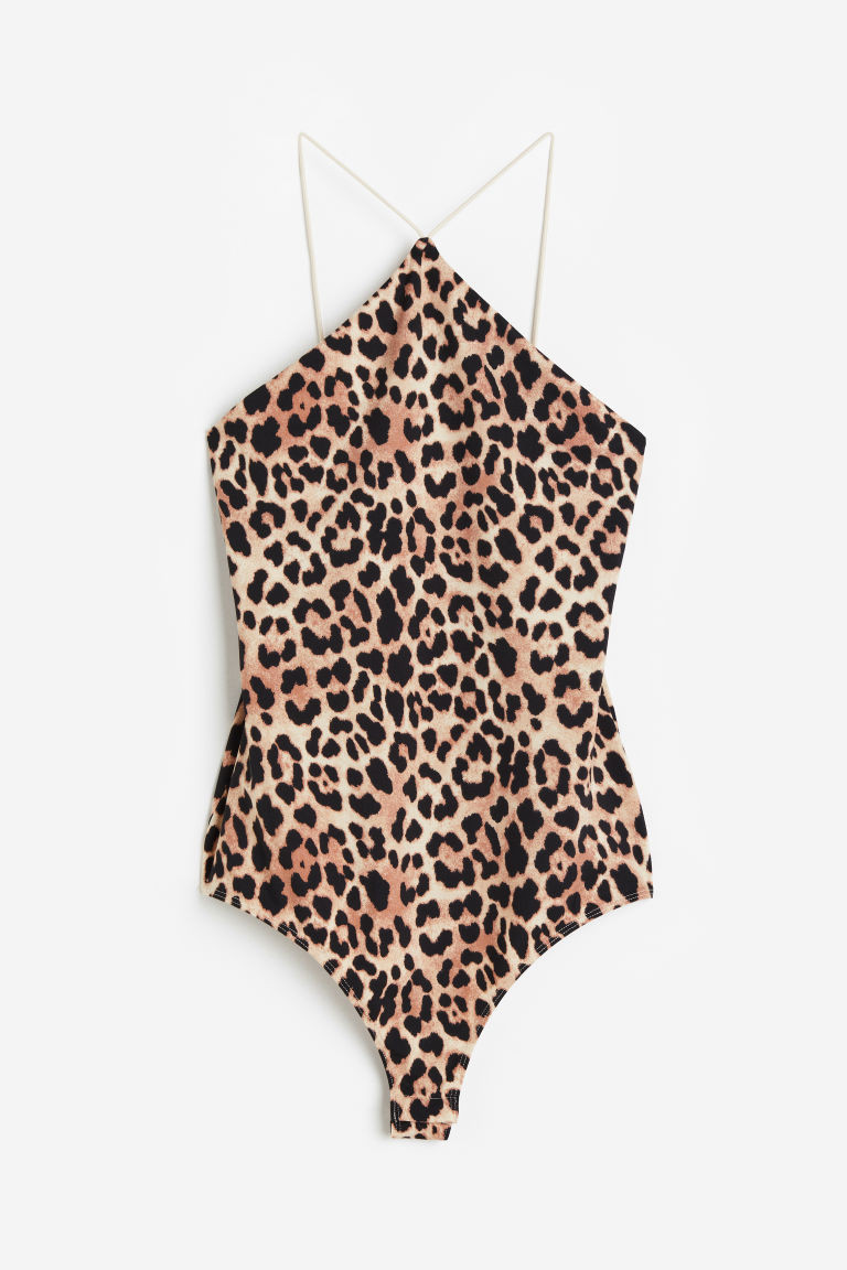 H & M - Jersey thong body - Beige | H&M (UK, MY, IN, SG, PH, TW, HK)