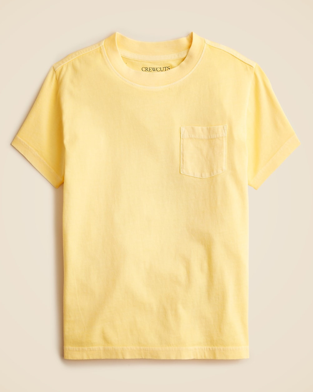 Kids' new garment-dyed pocket T-shirt | J. Crew US