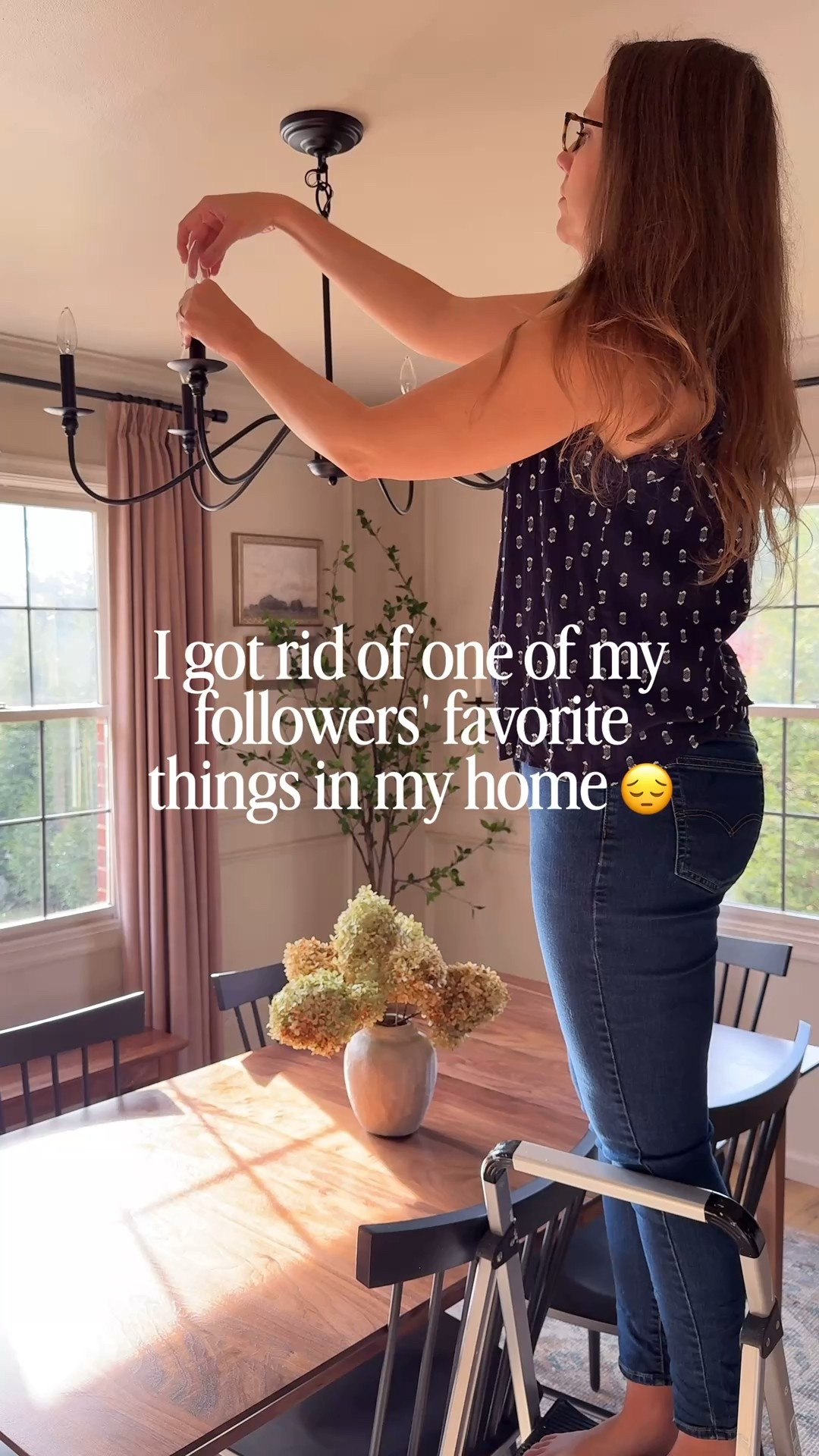 dining room lights ❤️