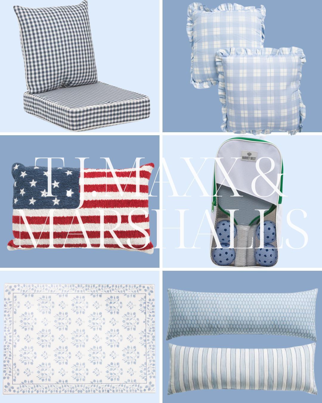 T.J. Maxx and Marshalls finds! 

living room | bathroom | bedroom | home decor | home refresh | bedding | nursery | classic home | traditional home | blue and white | furniture | coffee table | southern home | coastal home | grandmillennial home | scalloped | woven | rattan | classic style | preppy style | grandmillennial decor | blue and white decor | classic home decor | traditional home | bedroom decor | bedroom furniture | dresser | blue chair | brass lamp | floor mirror | euro pillow | white bed | linen duvet | side table | rug | glassware | cups | plates | hosting | kitchen spring | sale picks | outdoor furniture | porch | beach | Lillian August | Karma Home | Ballard Designs 

 #LTKHome