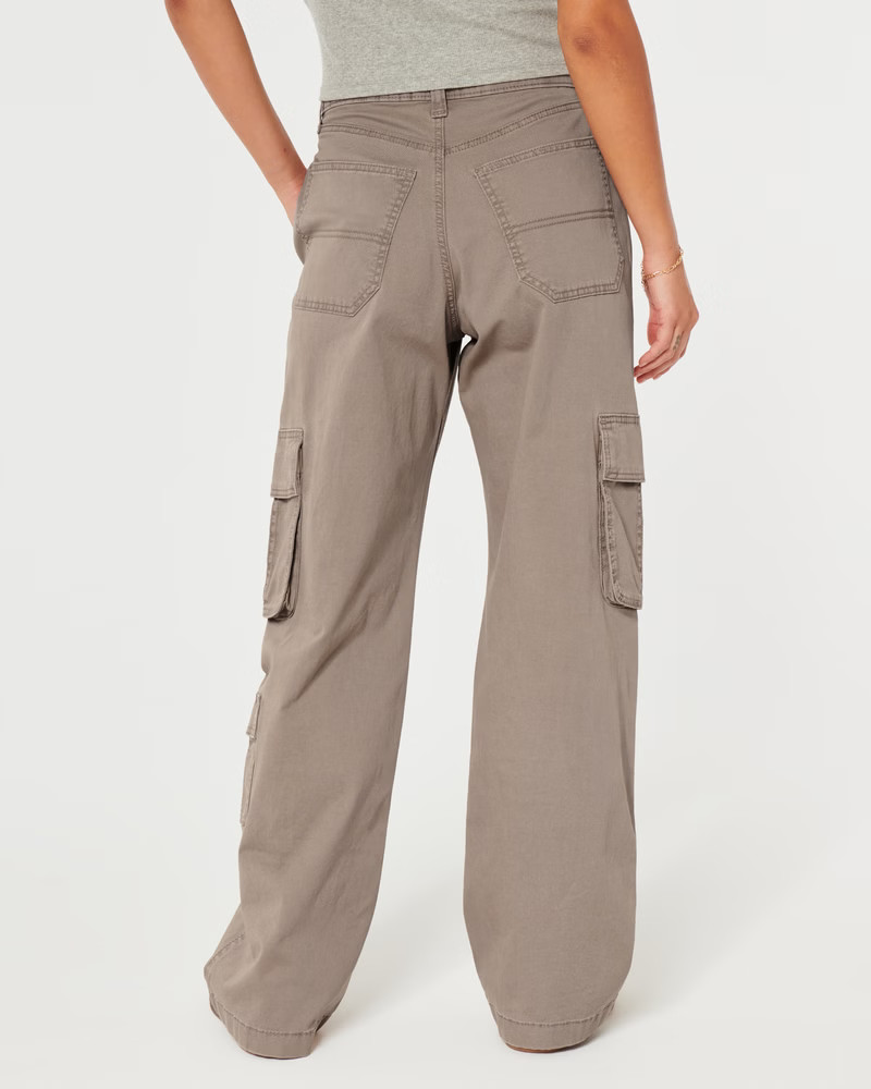 Ultra High-Rise Baggy 3-Pocket Cargo Pants | Hollister (US)
