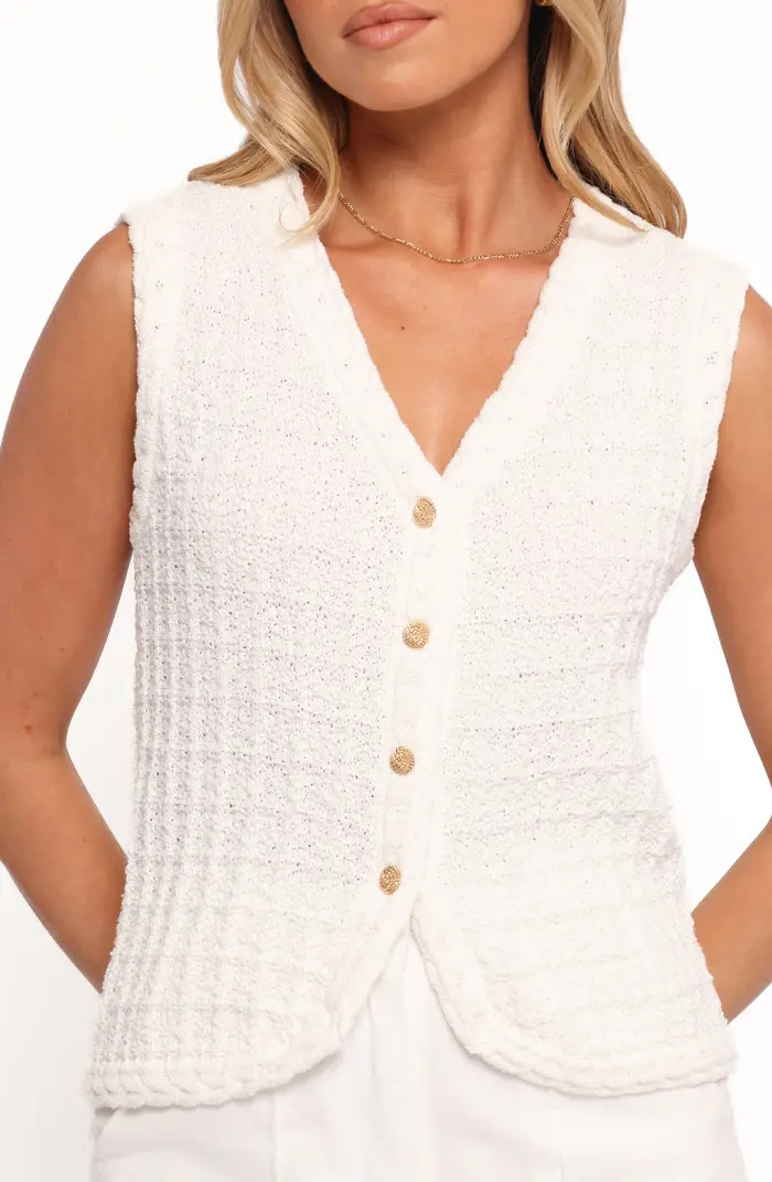 Davis Open Stitch Sweater Vest | Nordstrom