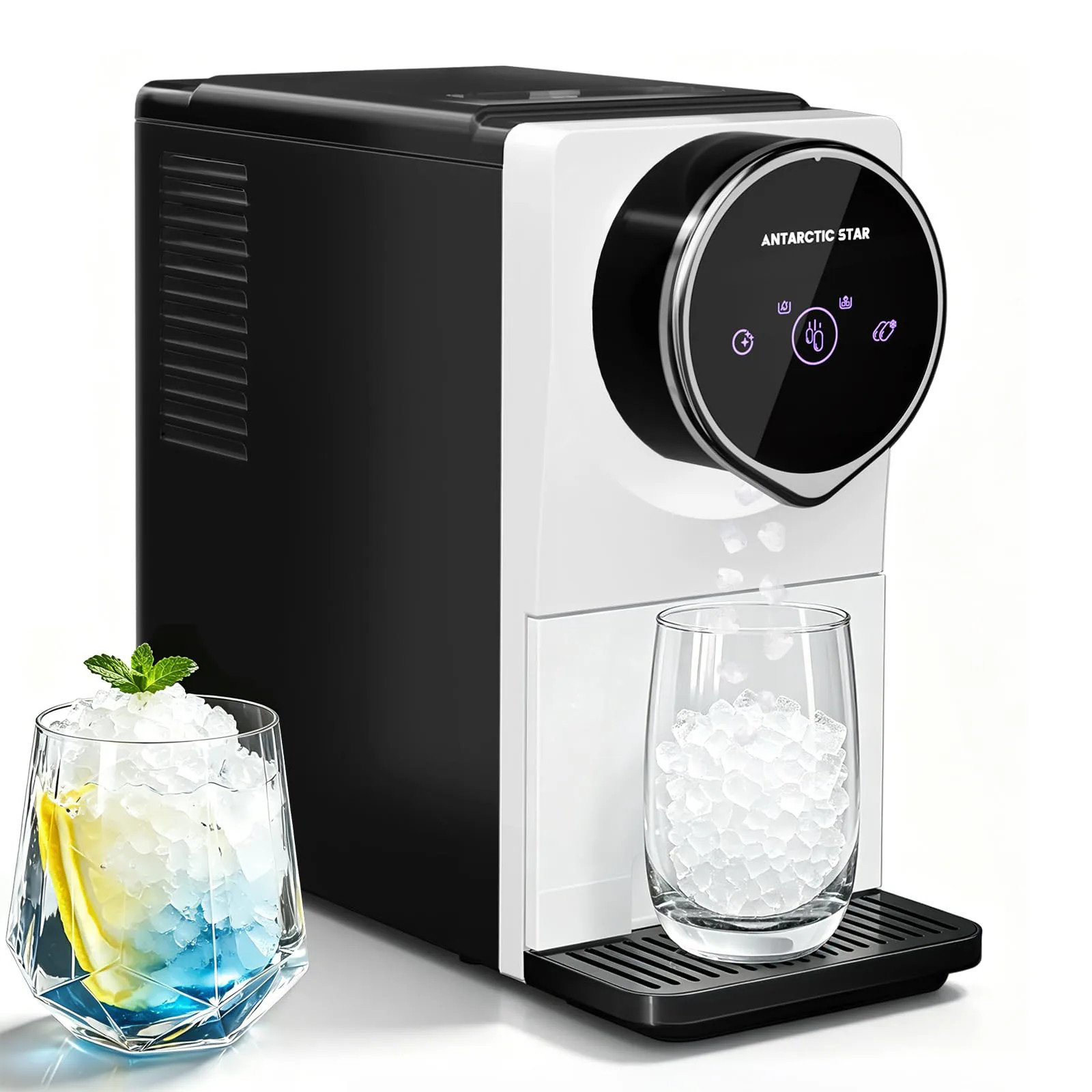 Antarctic Star 33-lb Ice Per day White Nugget Ice Maker one_size | LSAS-HZB-15DN | Lowe's