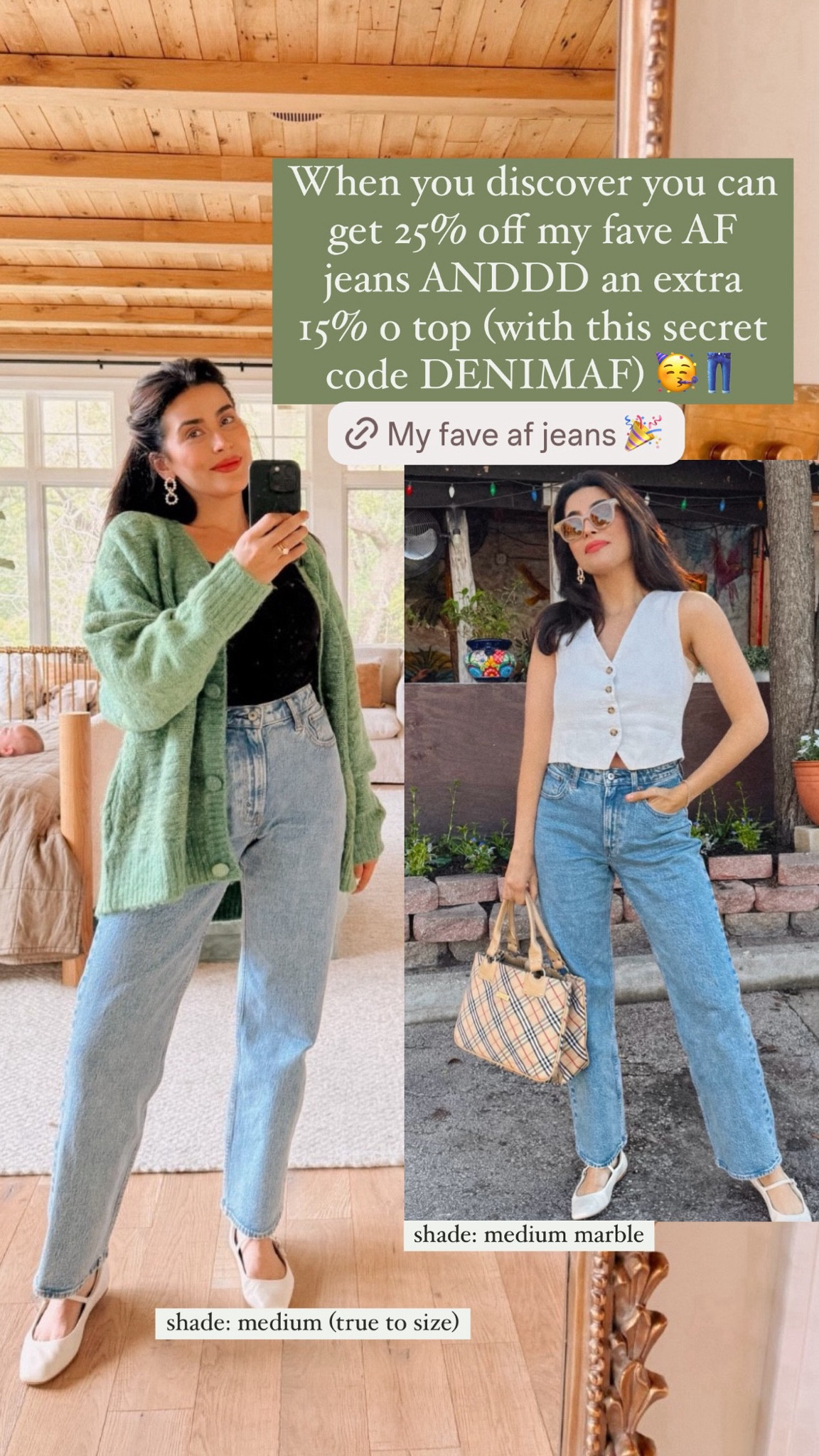 Abercrombie Jeans are on sale for limited time 
Use code DENIMAF to get an additional 15% off 

#LTKSaleAlert #LTKxAF #LTKStyleTip