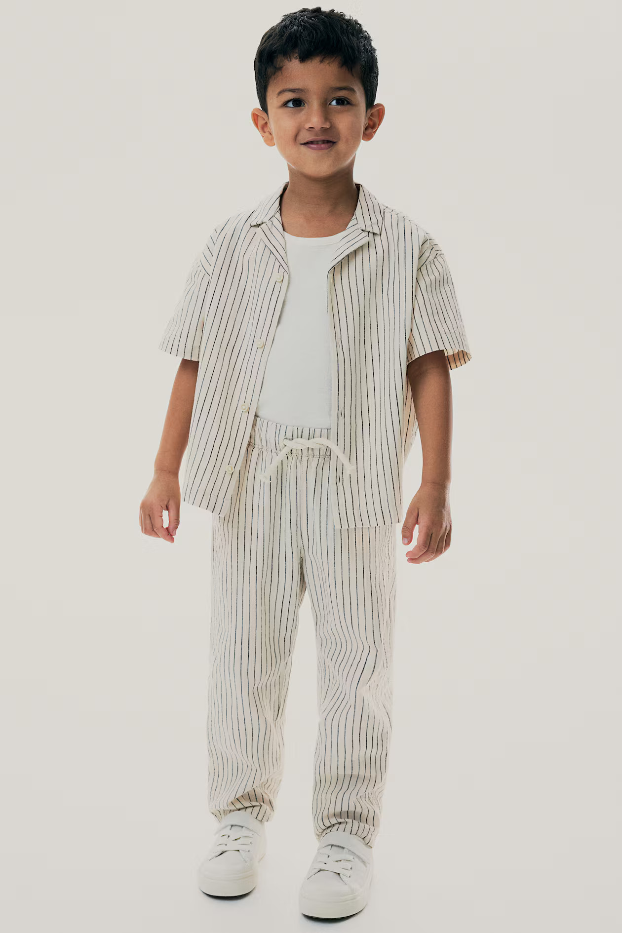 Linen-Blend Pants | H&M (US + CA)