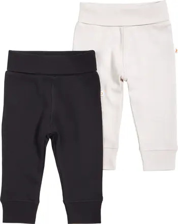 2-Pack Foldover Cotton Pants | Nordstrom