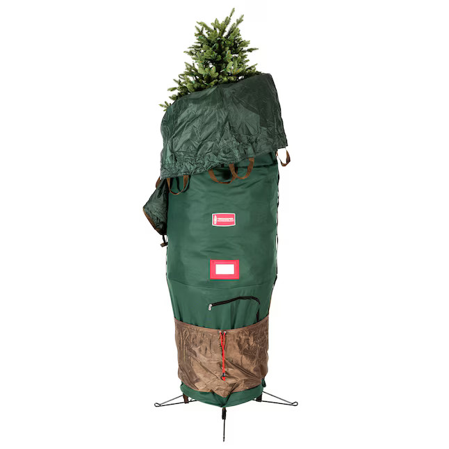 TreeKeeper Green Collapsible Upright Christmas Tree Storage Bag (For Trees 6-ft-9-ft Tall) Lowes.... | Lowe's
