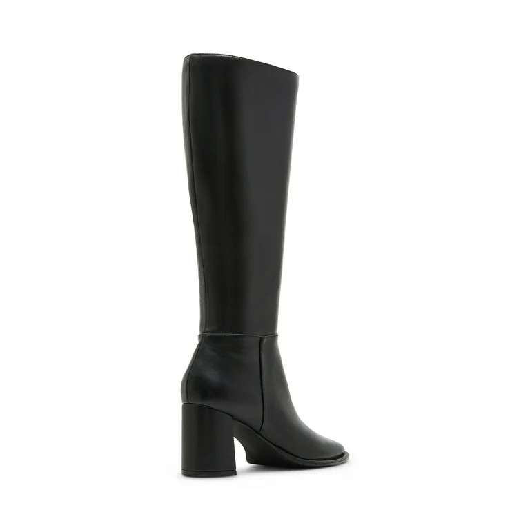 Madden Girl Women's Magnolia Block Heel Knee High Boots (Wide Calf Available) | Walmart (US)