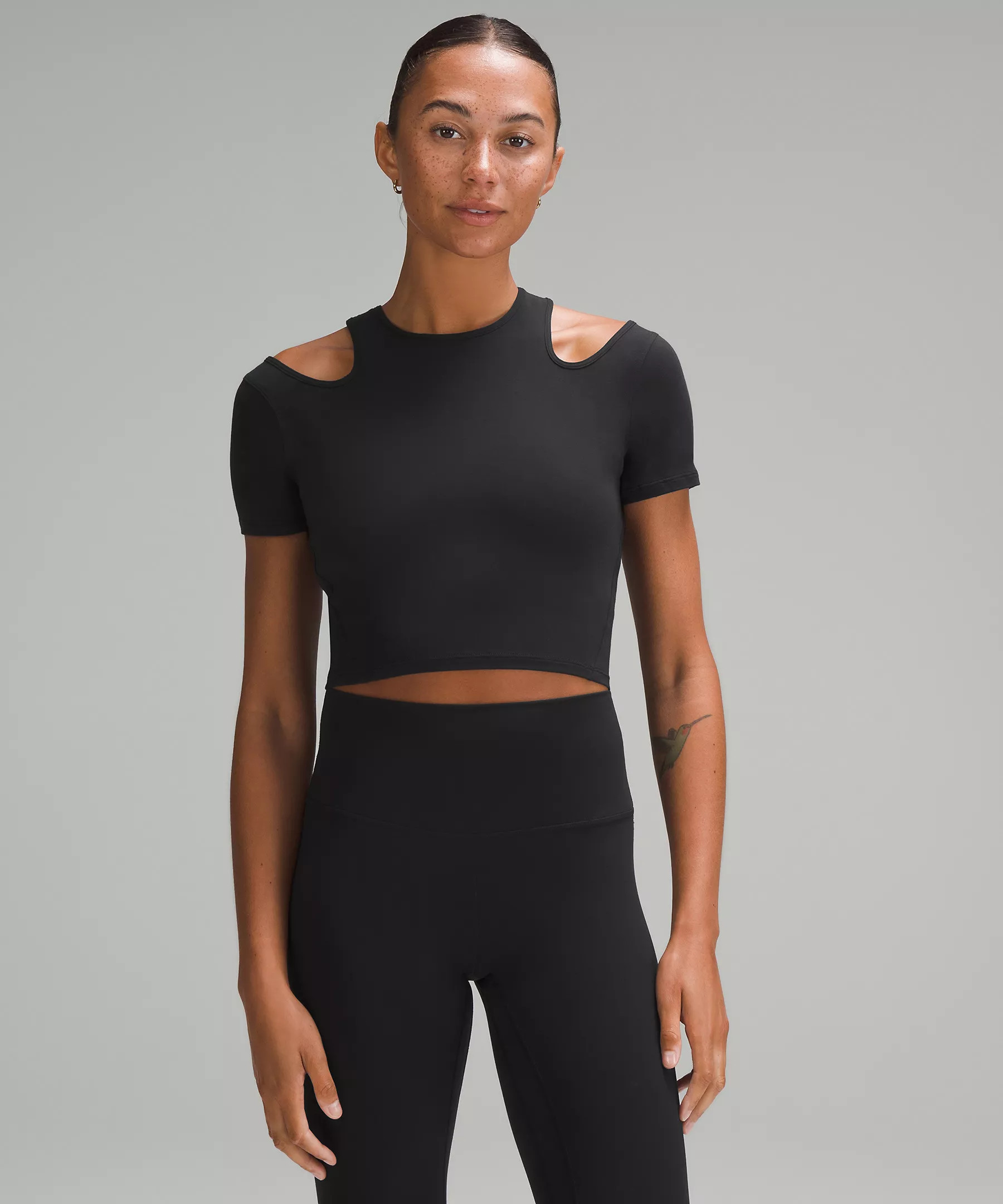 Shoulder Cut-Out Yoga T-Shirt | Women's Short Sleeve Shirts & Tee's | lululemon | Lululemon (US)