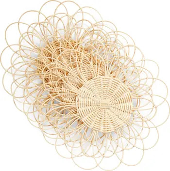 Rachel Parcell Set of 4 Wicker Placemats | Nordstrom | Nordstrom