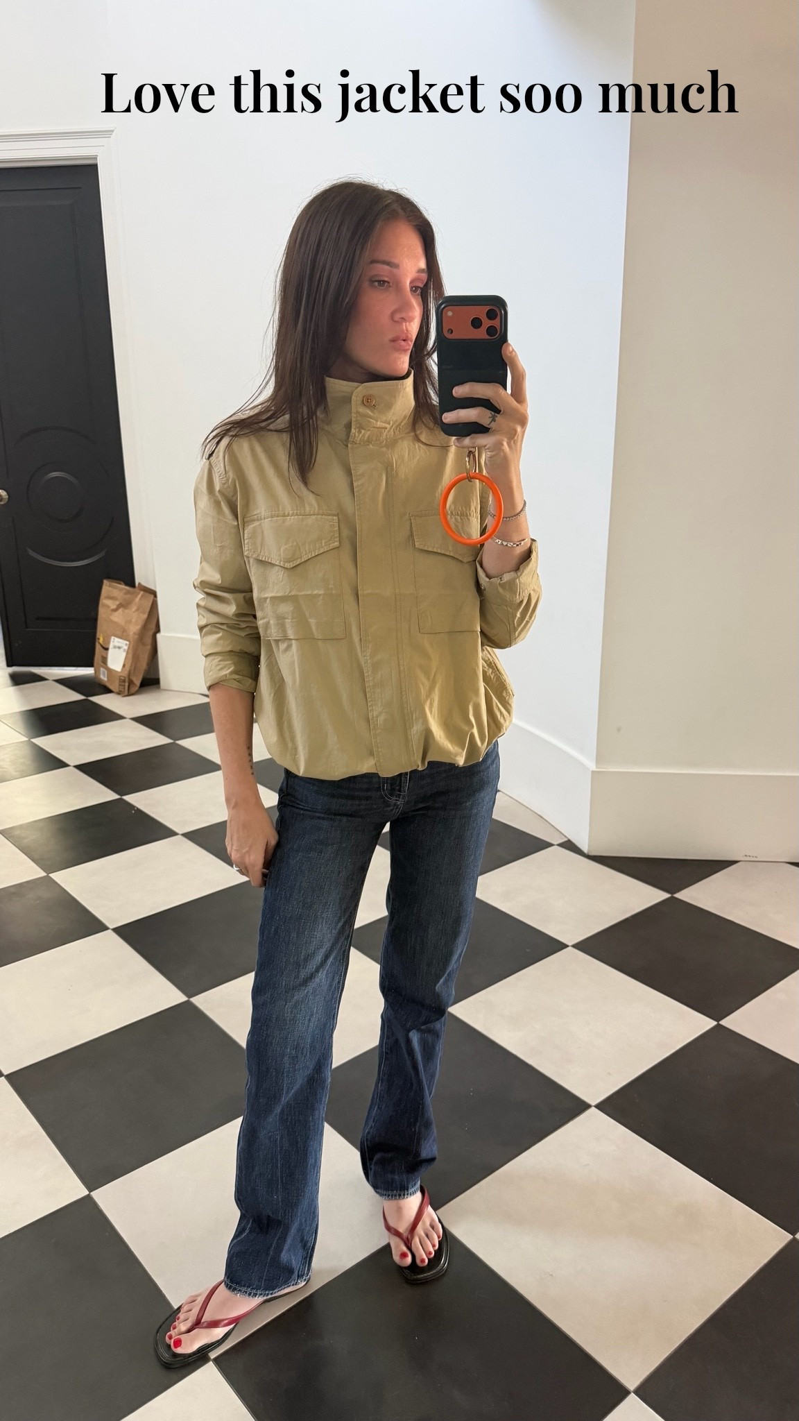 Wearing XS in jacket

#LTKgrwm #LTKootd #LTKmomlife