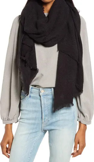 Treasure & Bond Herringbone Burlap Scarf | Nordstrom | Nordstrom