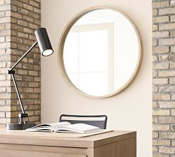 Cayman Round Wall Mirror | Pottery Barn (US)