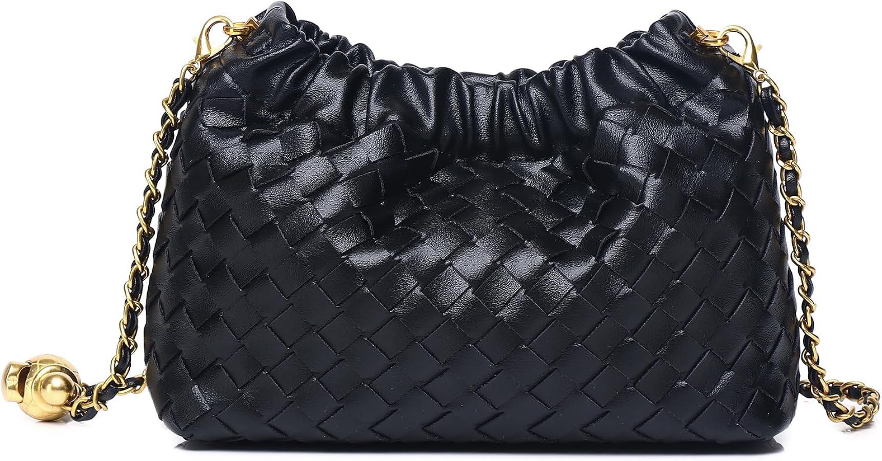 Labair Woven Clutch Purses for Women PU Leather Evening Bag Trendy Purses and Handbags. | Amazon (US)