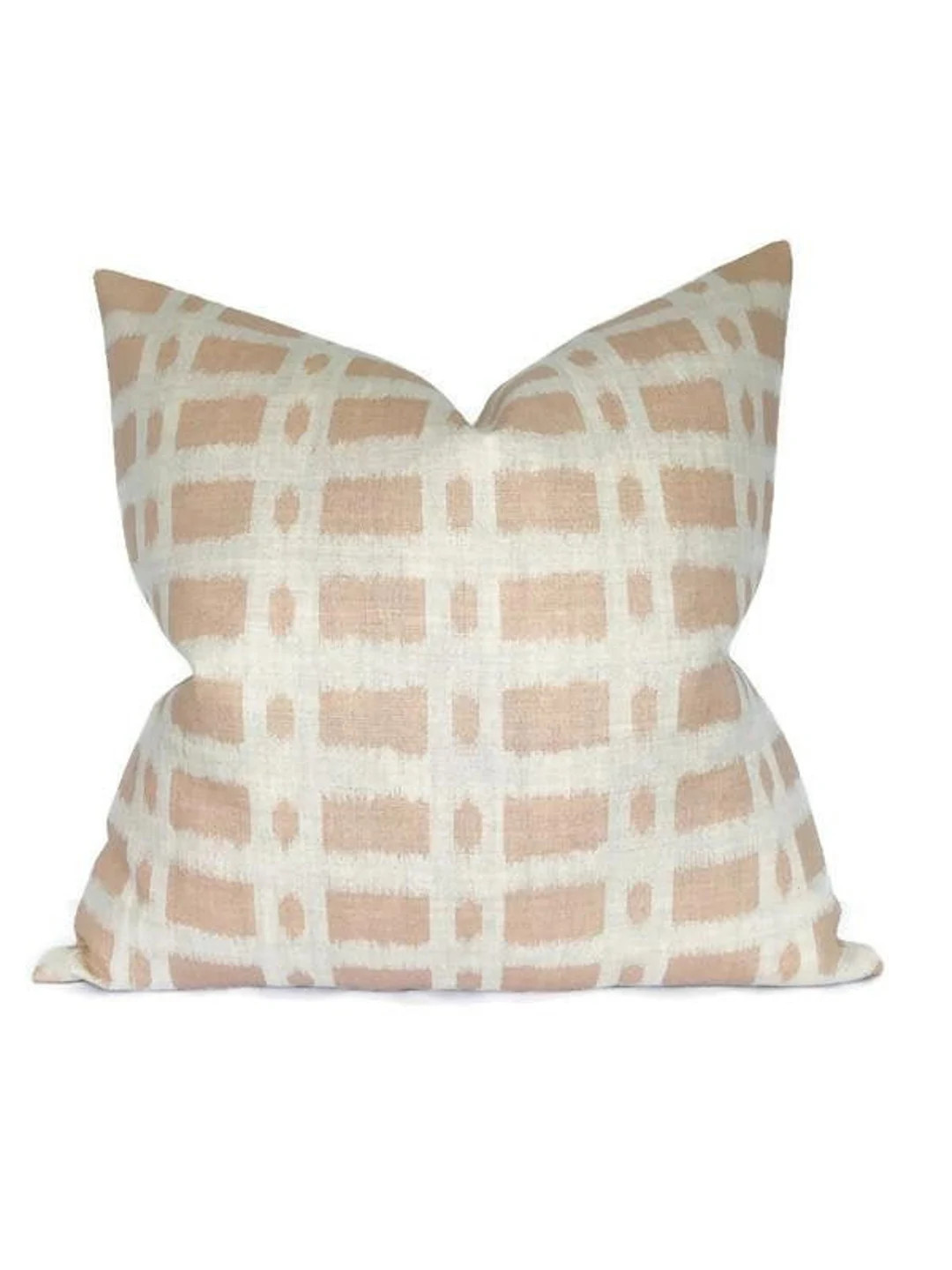 Townline Pillow Cover in Pink, Designer Pillow Covers, Decorative Pillows | Etsy (US)