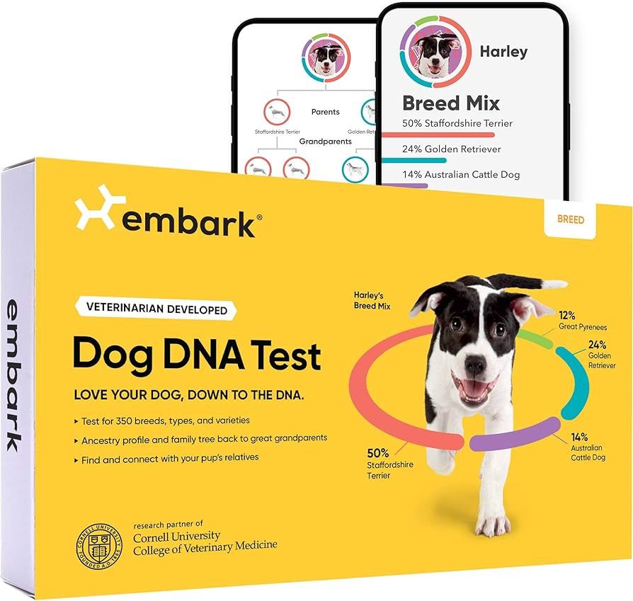Embark Breed Identification Kit | Most Accurate Dog DNA Test | Test 350+ Dog Breeds | Breed ID Kit w | Amazon (US)