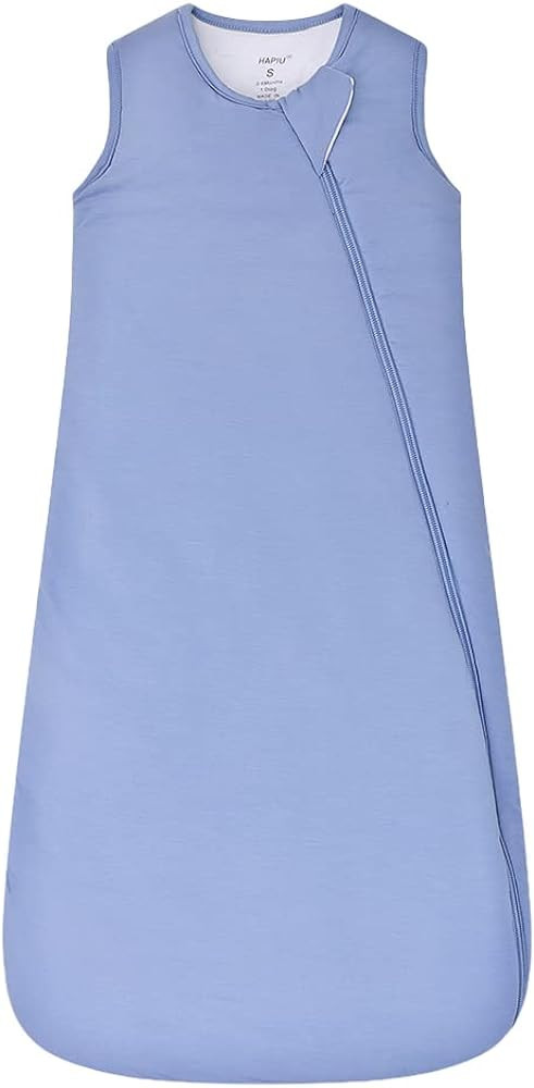 HAPIU Unisex Rayon Made from Bamboo Baby Sleep Sack TOG 1.0, 2-Way Zipper YKK, Wearable Blanket B... | Amazon (US)