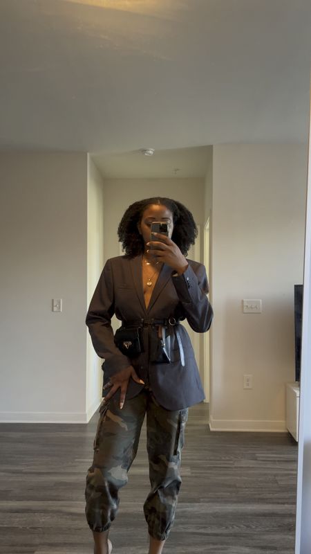 Fall outfit inspo
Blazer with waist belt
Fall transitional pieces

#LTKstyletip #LTKfindsunder100 #LTKSeasonal