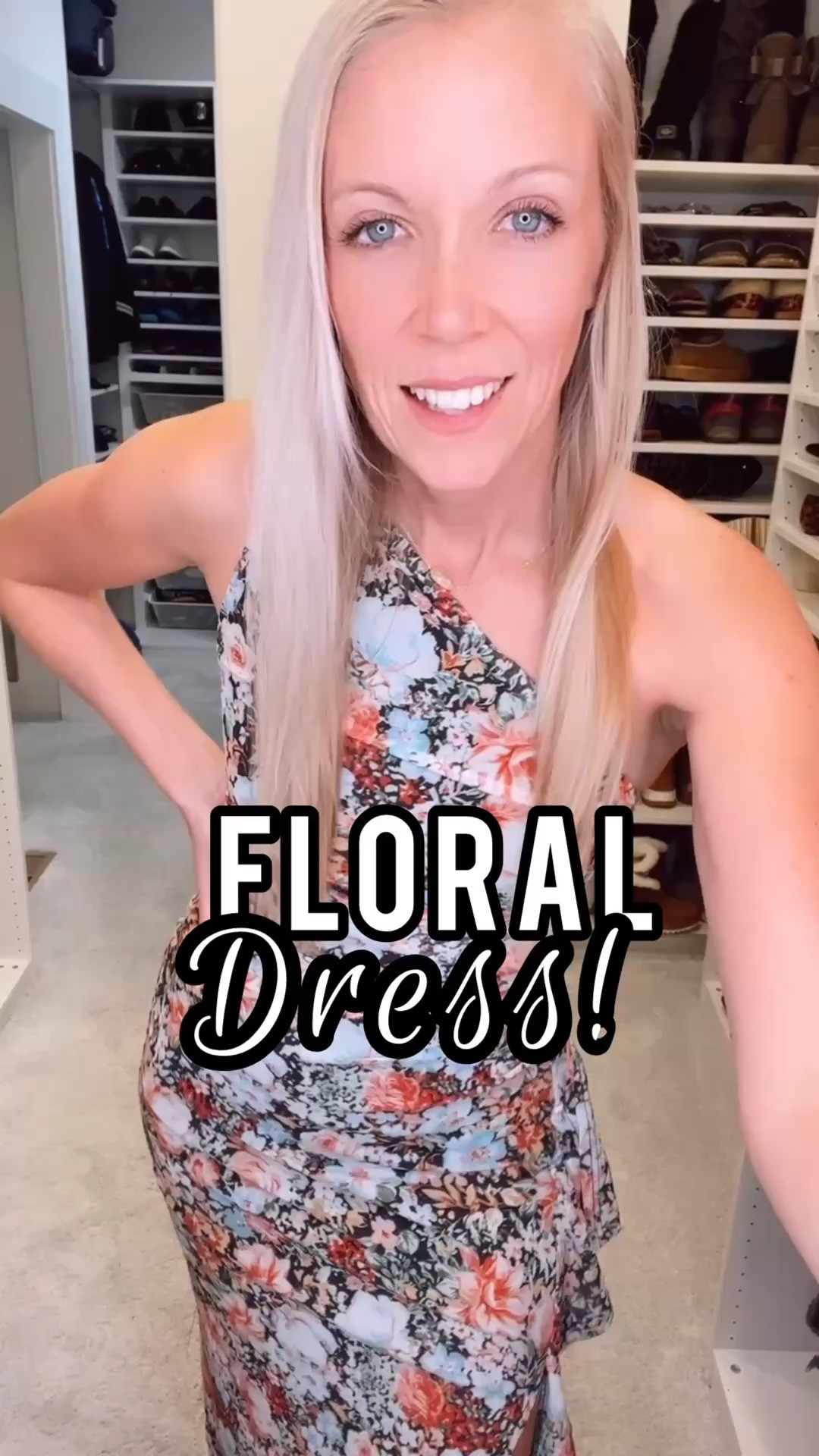 One shoulder floral mesh dress, wedding guest dress for spring weddings, summer weddings 
Floral dress under $50 ￼￼

#LTKWedding #LTKSeasonal #LTKOver40