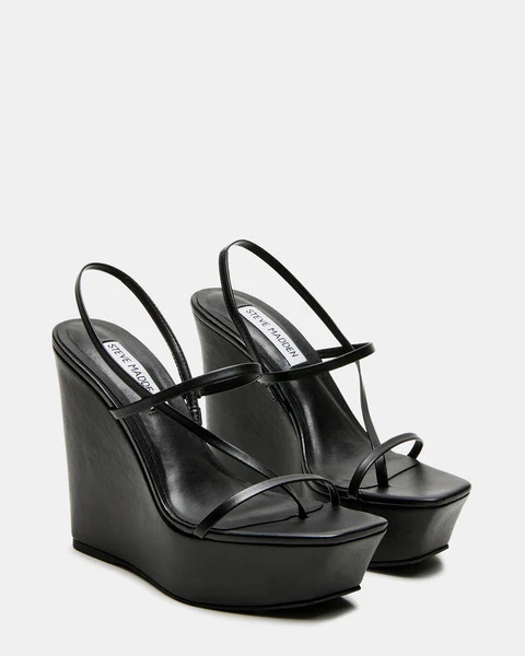 AMORA BLACK LEATHER | Steve Madden (US)