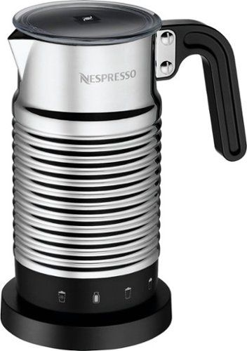 Nespresso Aeroccino 4 Milk Frother - Stainless Steel | Best Buy U.S.
