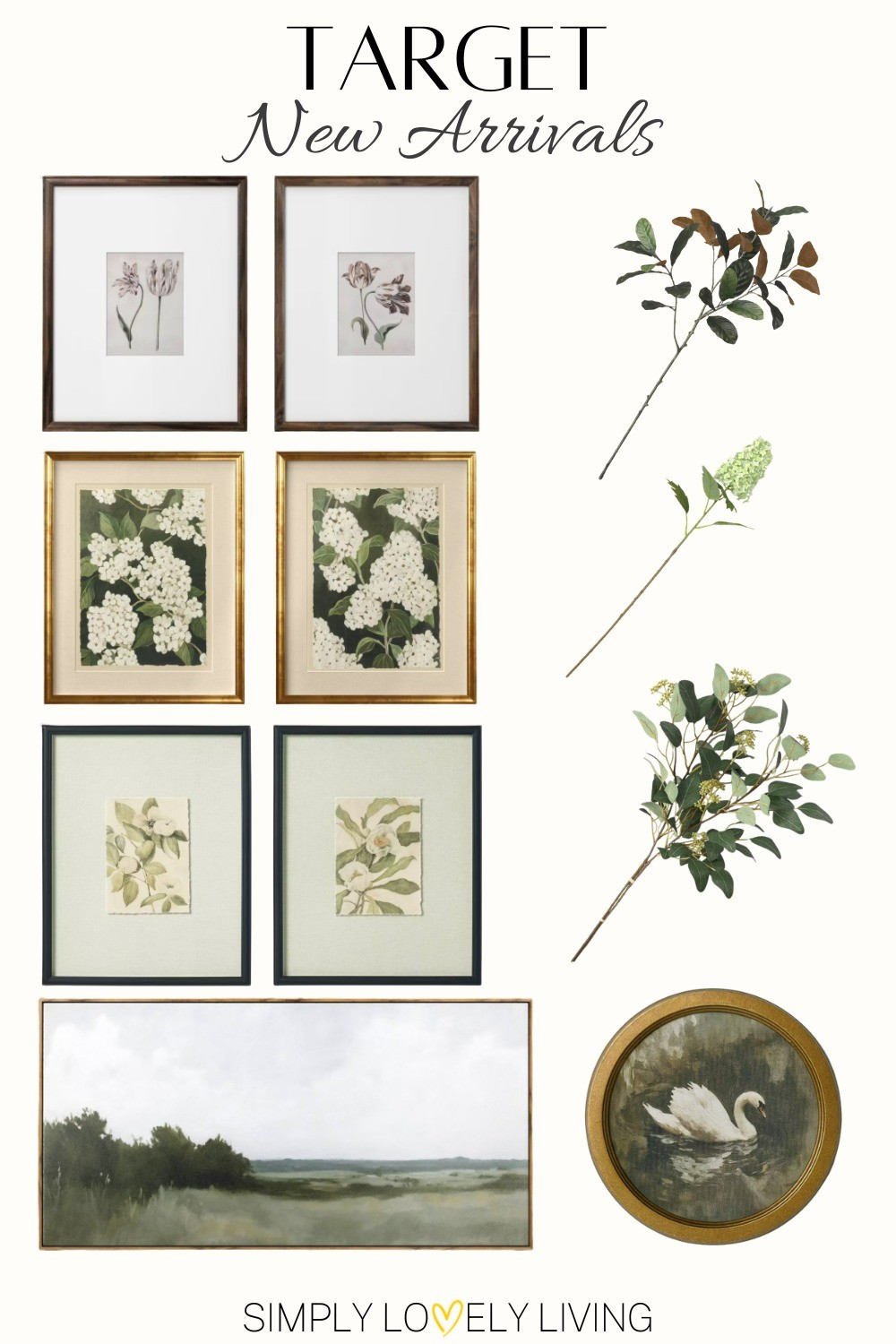 New Arrivals at Target from Threshold with Studio McGee! Wall art. Fall art. Vintage art. Framed art. Magnetic stem. Hydrangea stem. Eucalyptus stem. #Falldecor #Target

#LTKHome #LTKSeasonal
