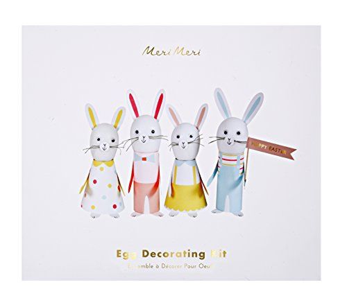 Meri Meri Easter Egg Decorating Kit, 45-2607, Makes 6 Easter Eggs | Amazon (US)