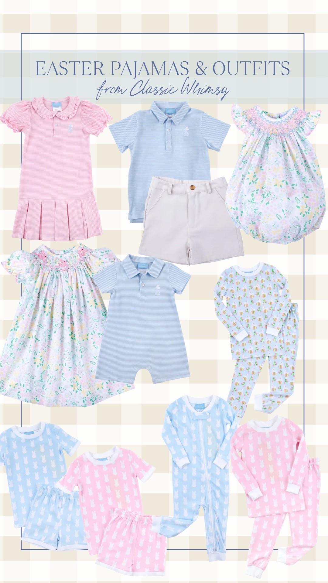 Easter Pajamas & Outfits from Classic Whimsy


#LTKmomlife #LTKKids
