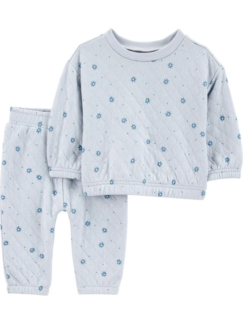Carter's Child of Mine Baby and Toddler Outfit Set, 2-Piece, Sizes 0/3-24 Months | Walmart (US)