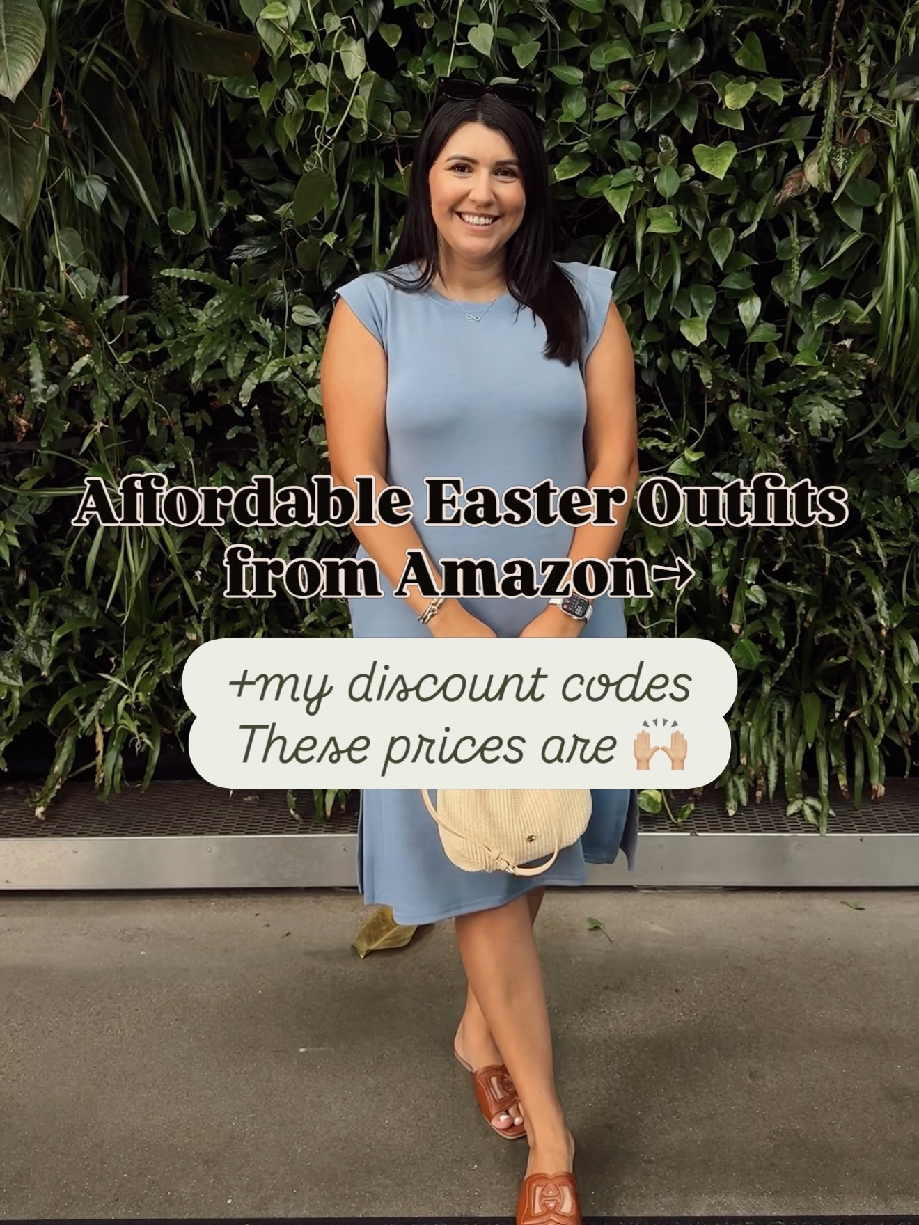 If you’re looking for some new outfits for Easter or Spring, I got you! Thanks for commenting! Promo codes ⬇️ 
Here's the link to shop! https://urlgeni.us/amazon/easter-inspo

Short sleeve sweater: A298S8V3
Spaghetti strap dress: SR9S3KT5
Embroidered dress: J4VHUUBC
Lace dress: XJ9LA5W3
Floral maxi: F9PCXPSV
Pants set: FICF3N62
Ruffle sleeve tee: WLBYV7R0

#LTKootd #LTKmomlife #LTKgrwm