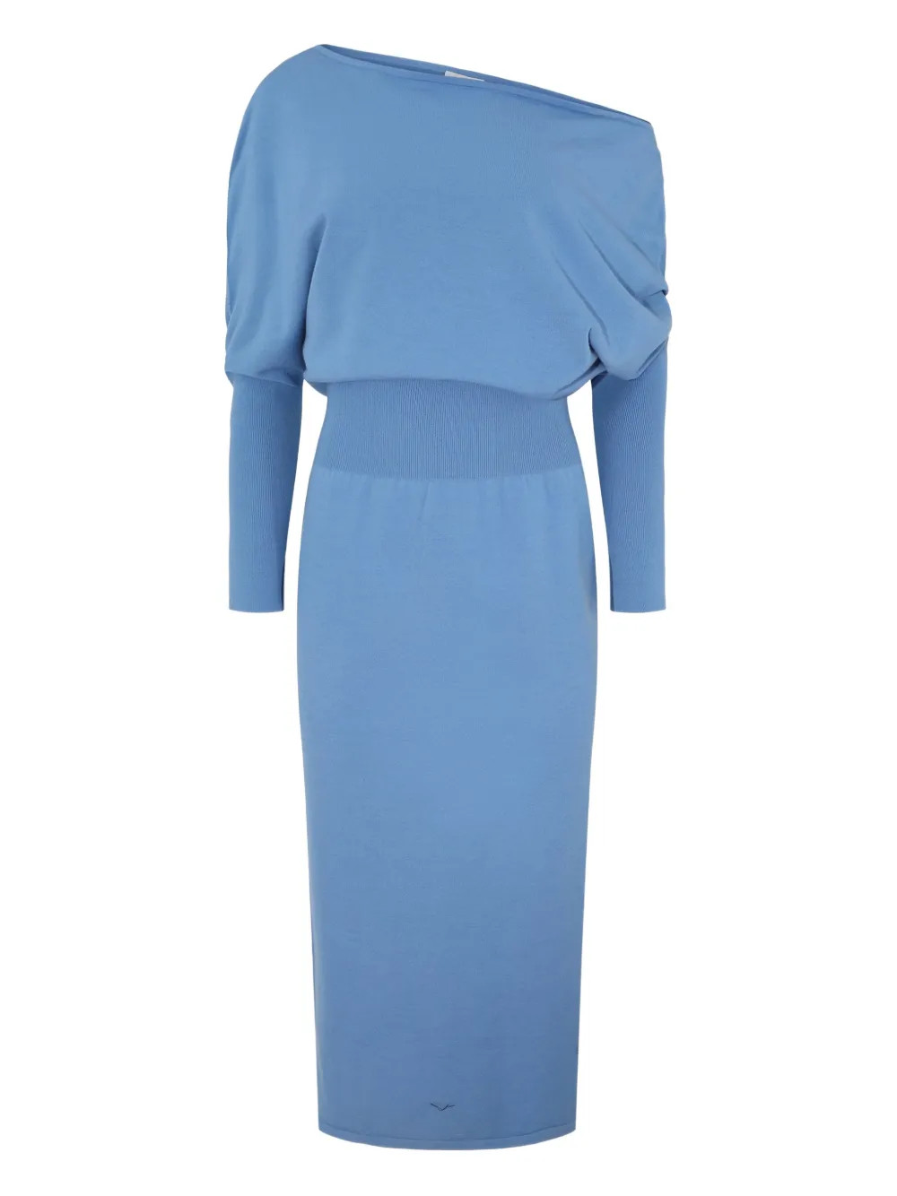 Simkhai Janese off-the-shoulder Midi Dress | Blue | FARFETCH | Farfetch Global