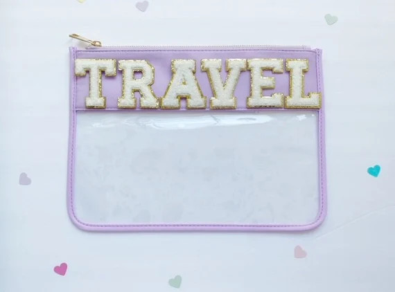 Clear Travel Grape Color Pouch Travel Park Magical Vacation - Etsy | Etsy (US)
