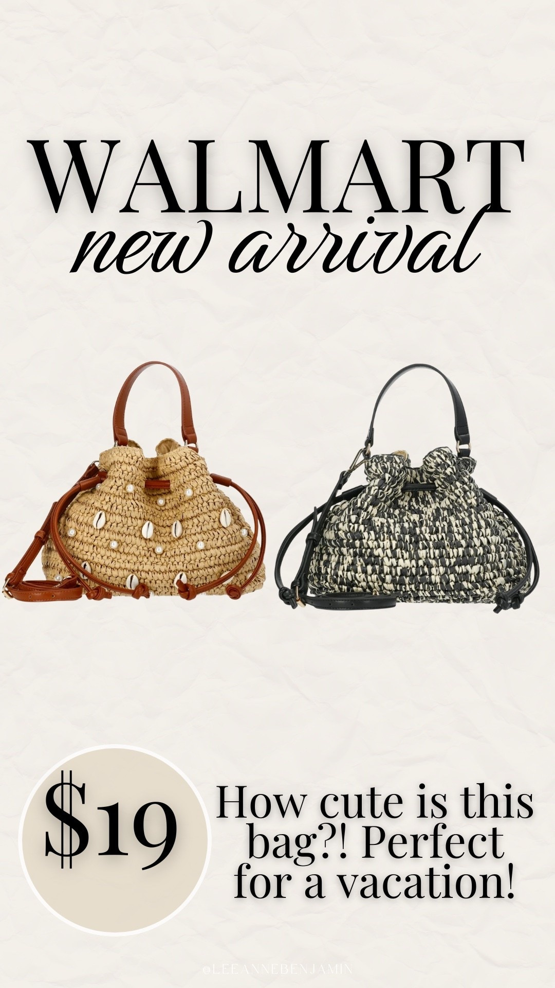 The cutest bag from Walmart! Would be perfect for spring break 🙌🏼

#LTKSaleAlert #LTKFindsUnder50 #LTKTravel